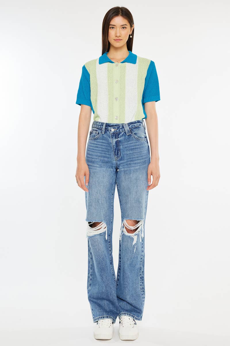 90’S CRISS CROSS STRAIGHT