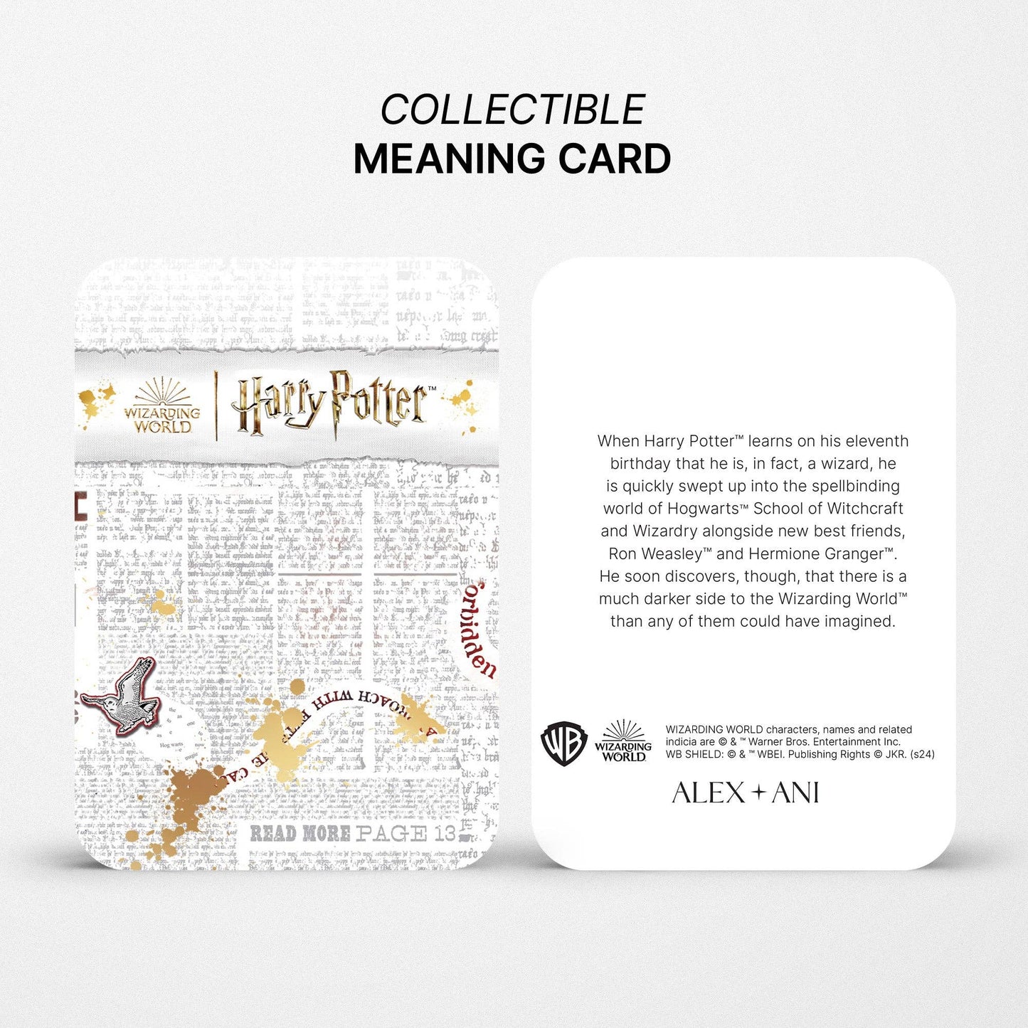 Harry Potter™ Golden Snitch Bracelet: 14kt Gold Over Sterling Silver