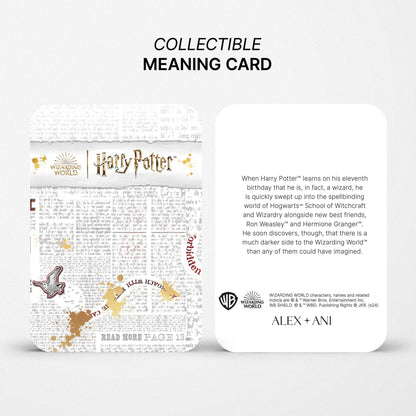 Harry Potter™ Golden Snitch Bracelet: 14kt Gold Over Sterling Silver