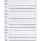 Writing all the thing's printed list pad 50 sheets