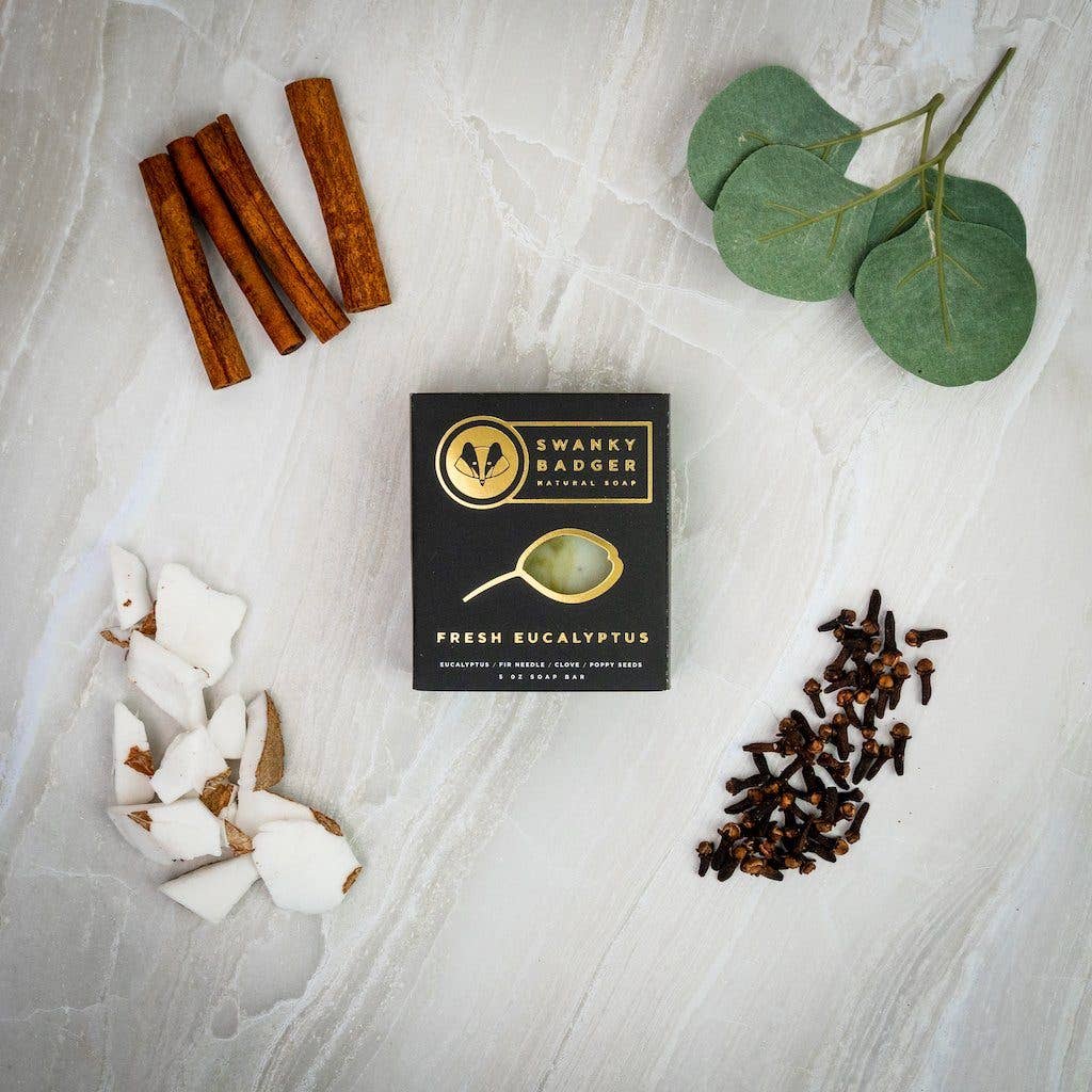 Fresh Eucalyptus : Natural Soap: 1 Soap