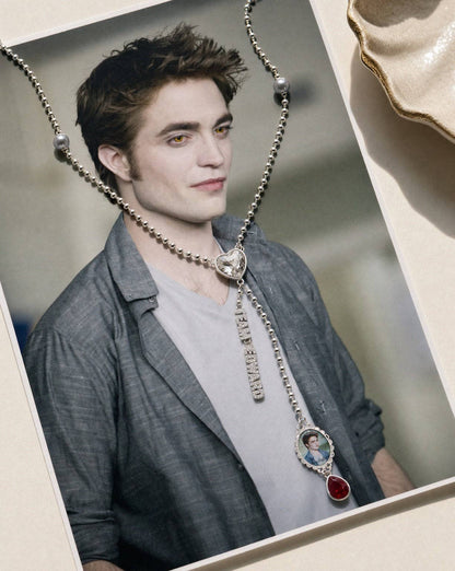 The Twilight Saga Edward Lariat Necklace