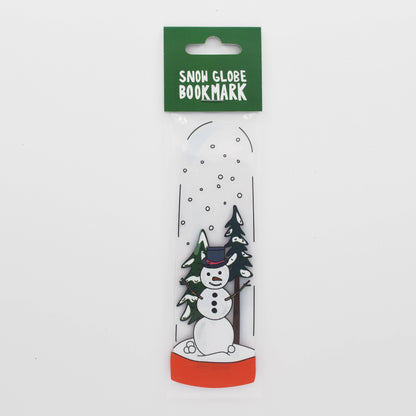 Snow Globe Bookmark (it's die cut!)