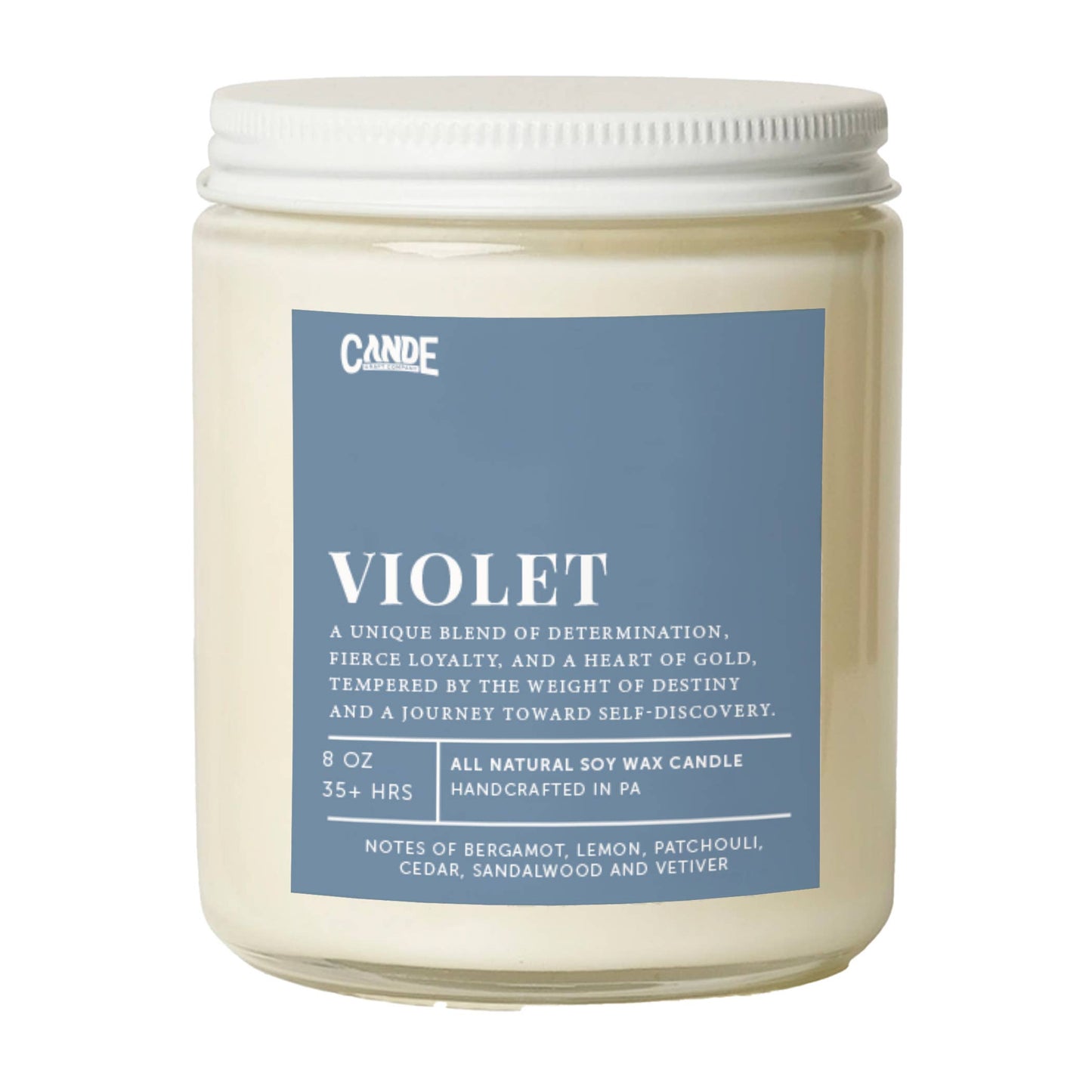 Violet Scented Candle - Fourth Wing Inspired Candles: Standard