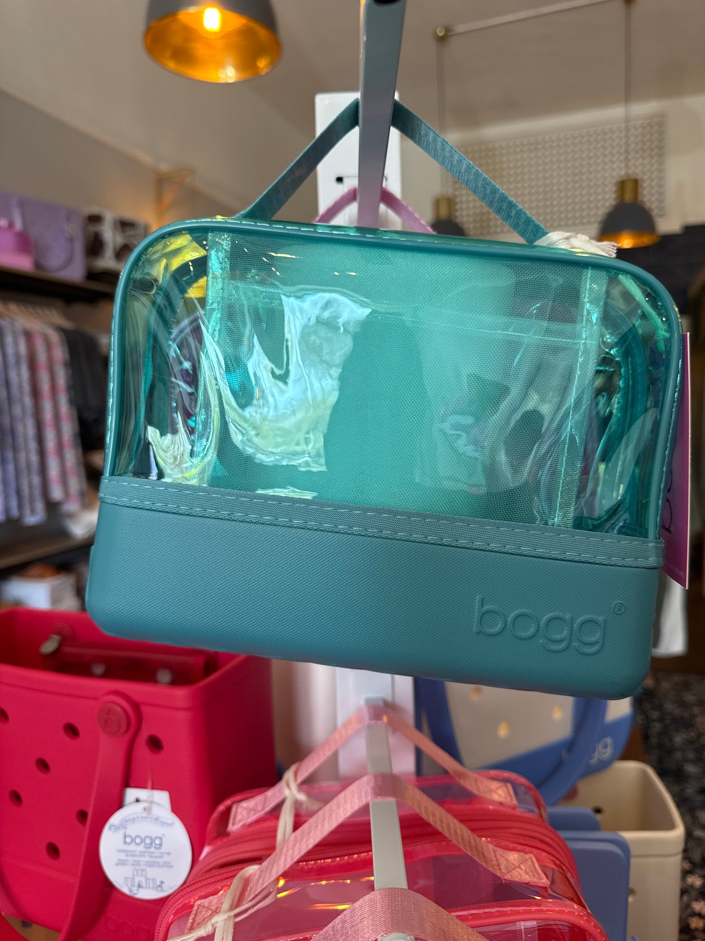 She's a Beauty Bogg Bag Organizer- Turquoise and Caicos