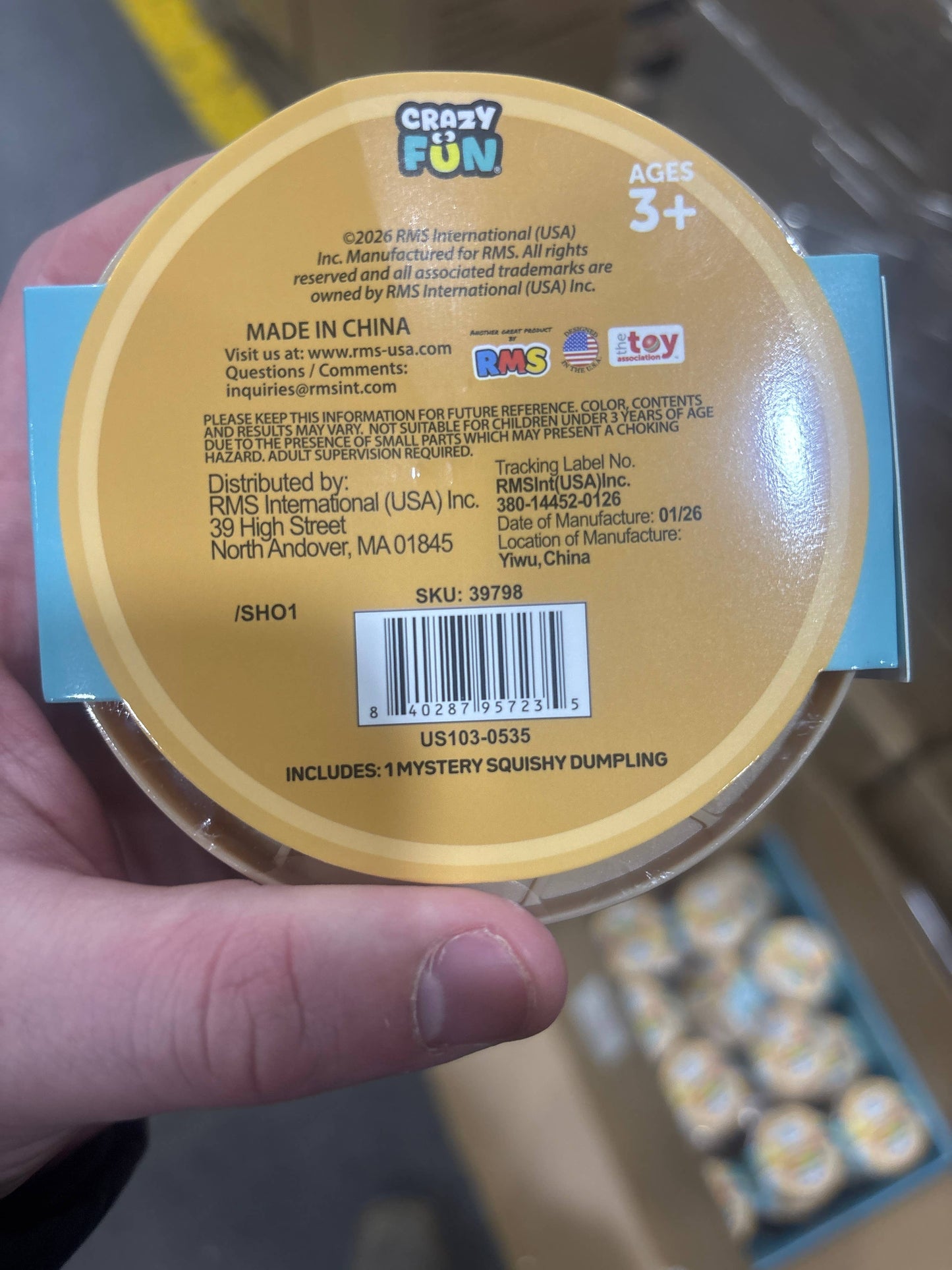 Official RMS Mystery Bao Bun