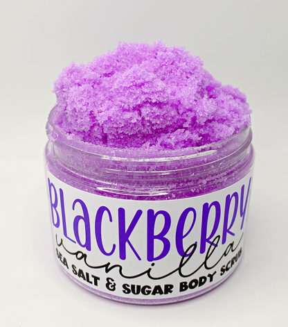 Blackberry Vanilla - Sea Salt and Sugar Body Scrub 