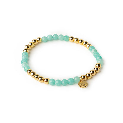 Soul Stacks Bracelet Bar Terra Stone Collection Open Stock: Black Agate