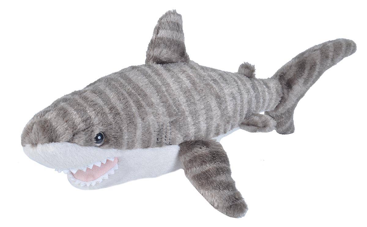 CK-Mini Tiger Shark Stuffed Animal 8"