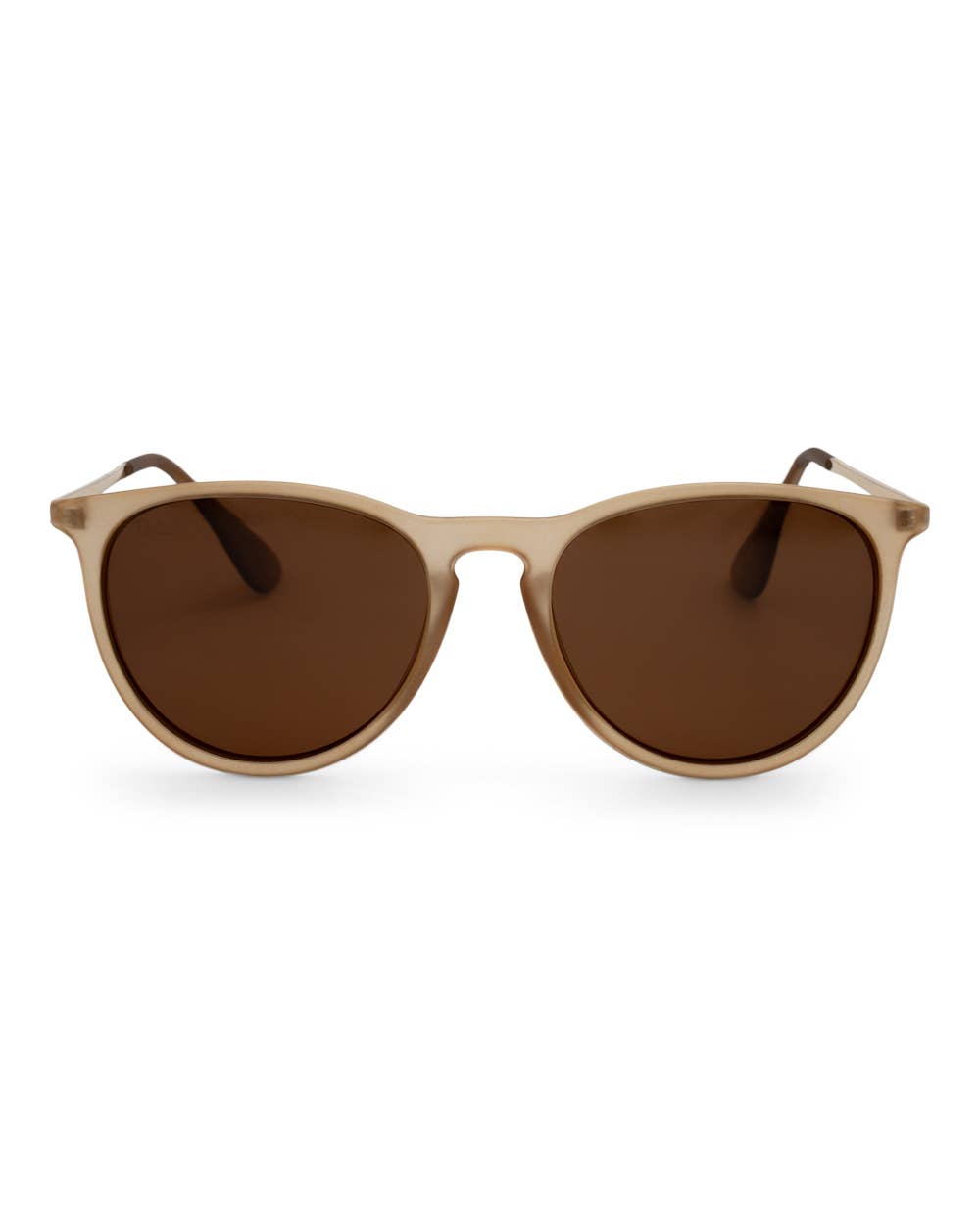 Midnight - Women's Polarized Medium Horn Sunglasses: Hot Pink