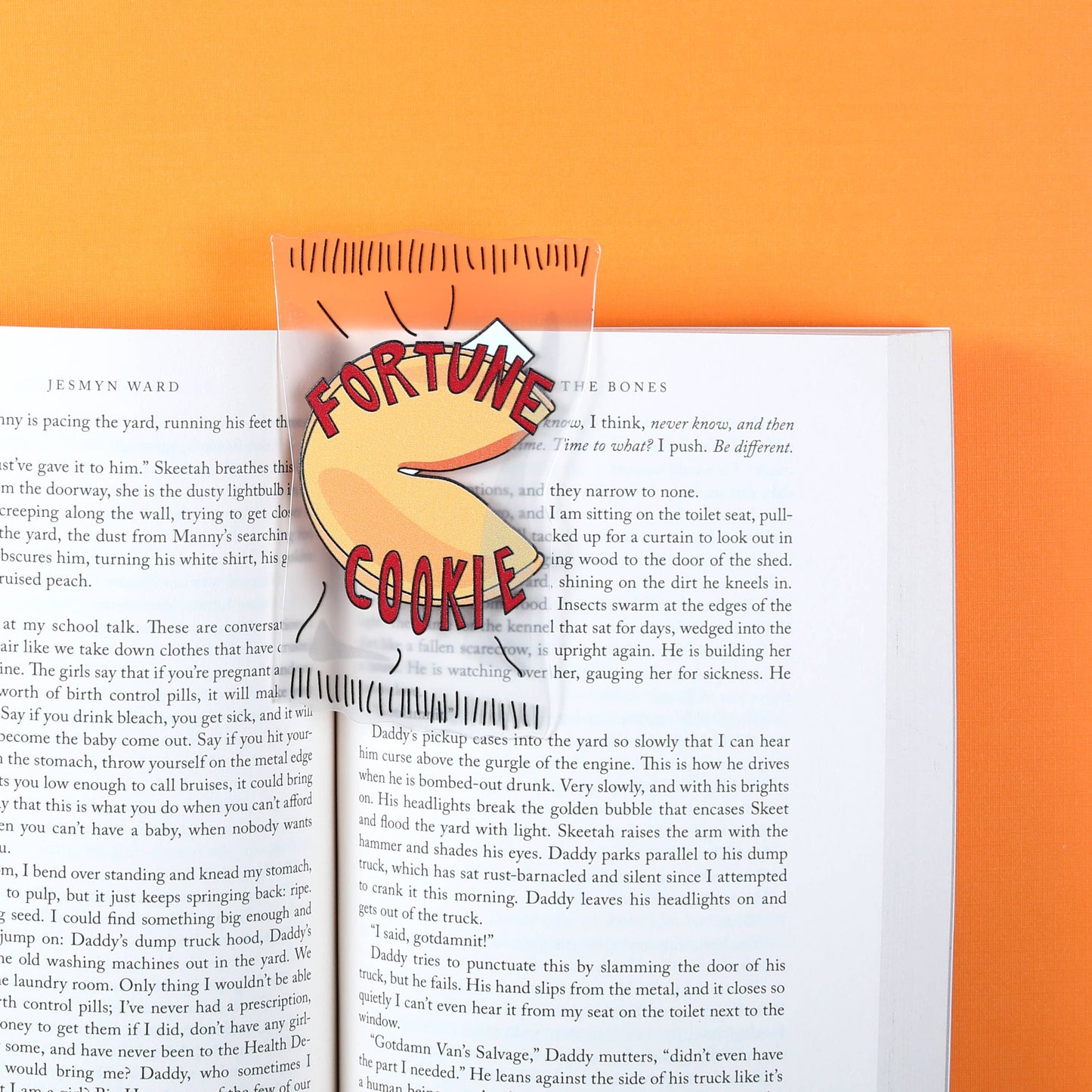 Fortune Cookie Bookmark (it's die cut!)