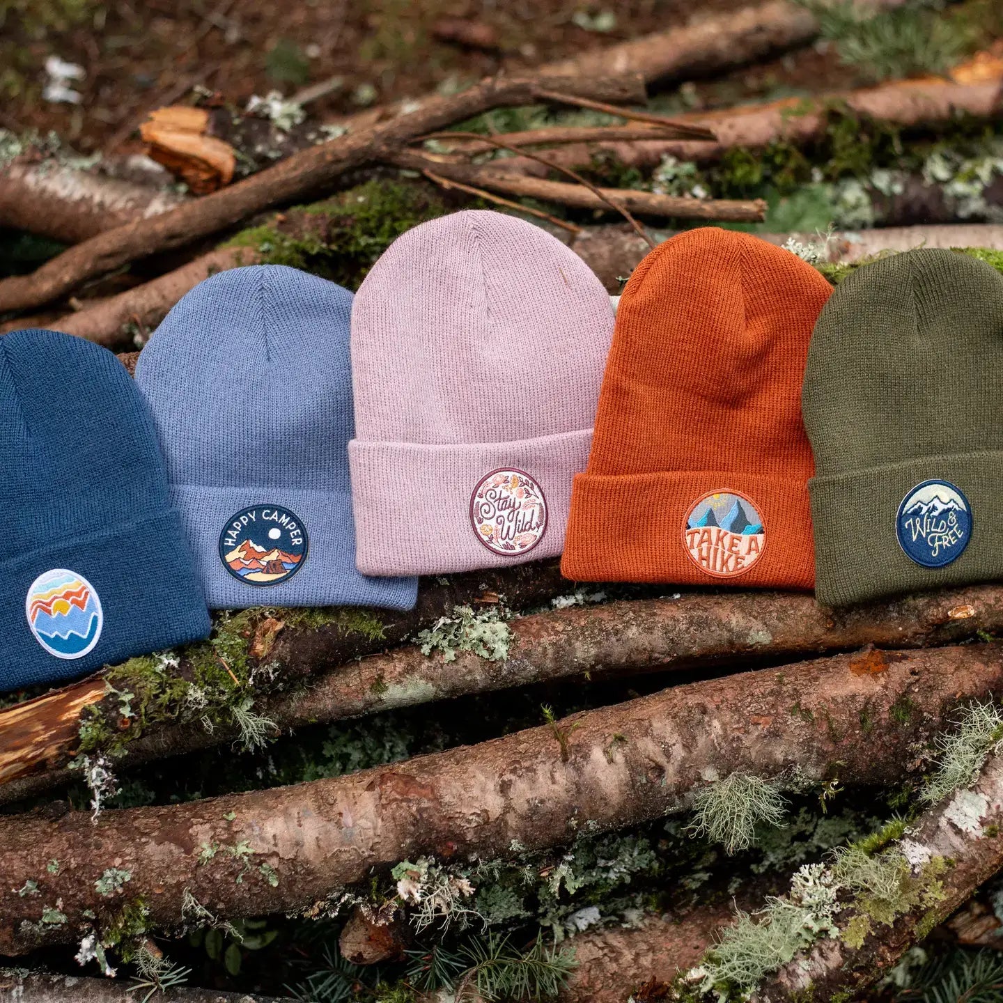 Stay Wild Rose Beanie Youth/Adult