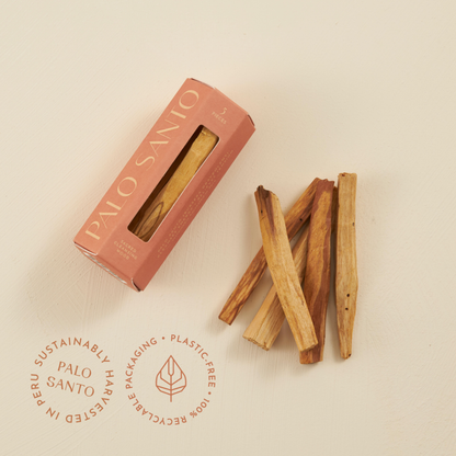 Palo Santo Wood Bundle Box - Plastic Free