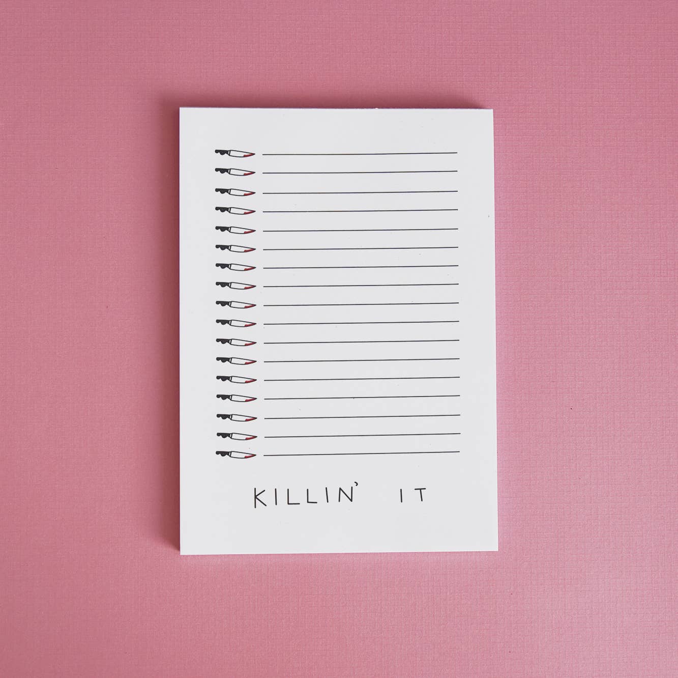 Killin' It Notepad