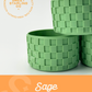 Checkerboard Tumbler Boots- Sage