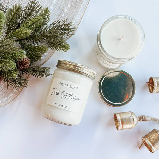 FRESH CUT BALSAM | HOLIDAY CANDLE | 100% SOY WAX | 13 OZ