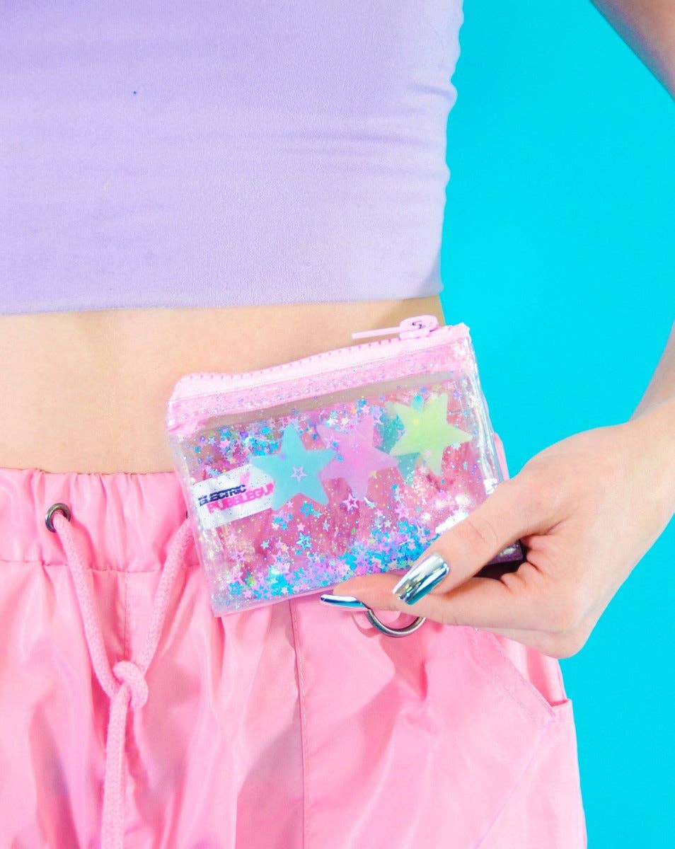 Liquid Glitter Coin Purse - Glow Girl