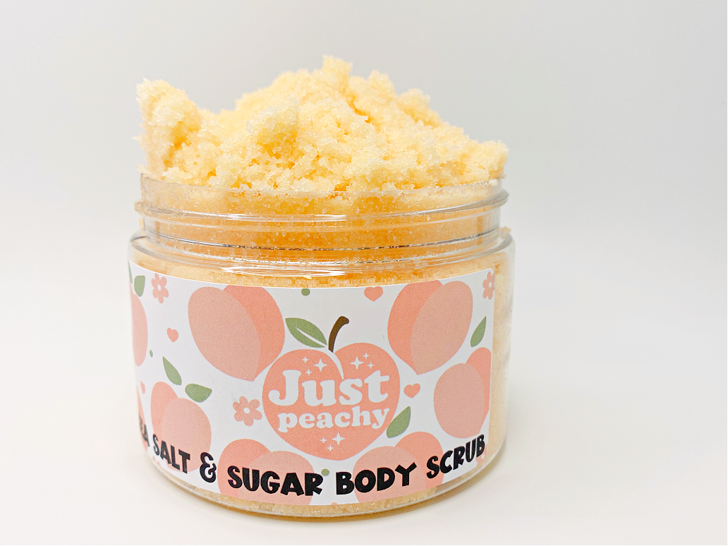 Just Peachy - Sea Salt & Sugar Body Scrub