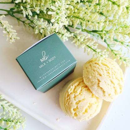 Peach Lemon Bath Truffle