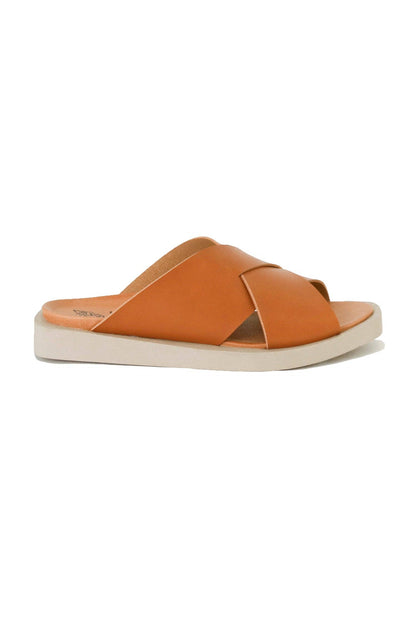 Crisscross Slide Sandals