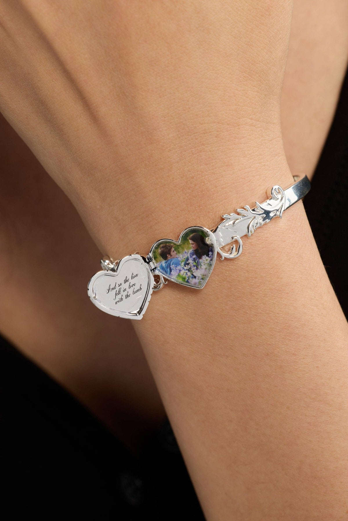 The Twilight Saga Bella & Edward Locket Cuff