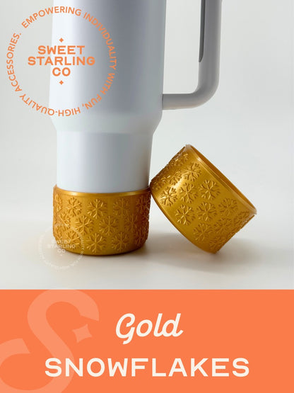 Snowflake Tumbler Boot- Gold