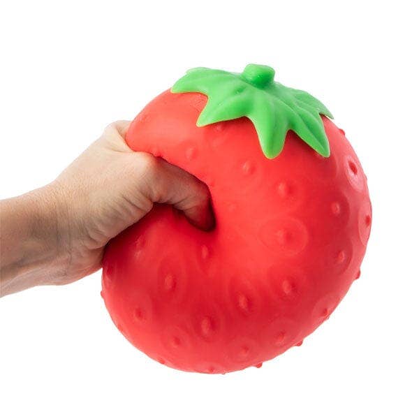 RMS SmushMart Giant Scented Squishy Strawberry Fidget Toy