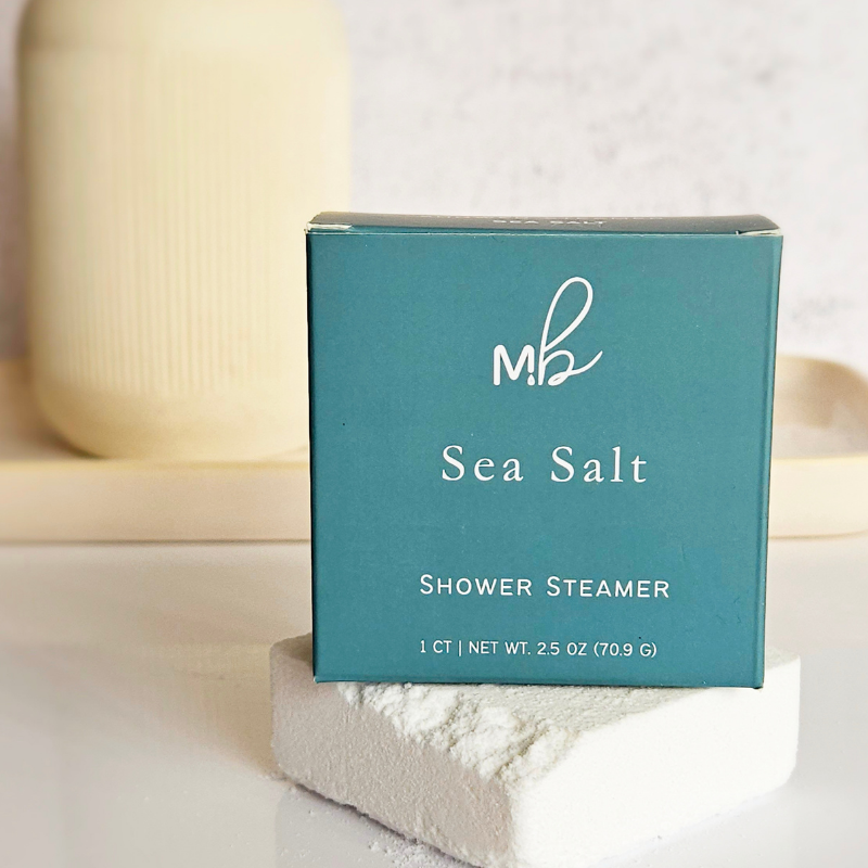 Sea Salt | 2.5oz Mix & Match Shower Steamers