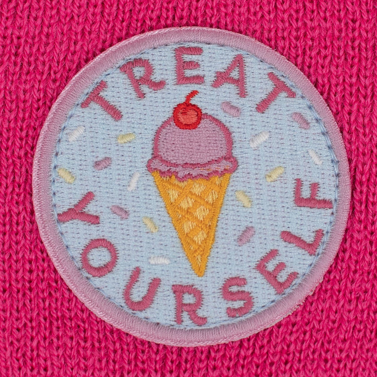 Treat Yourself Fuchsia Infant/Toddler Beanie