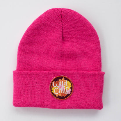 Wild Child Fuchsia Infant/Toddler Beanie