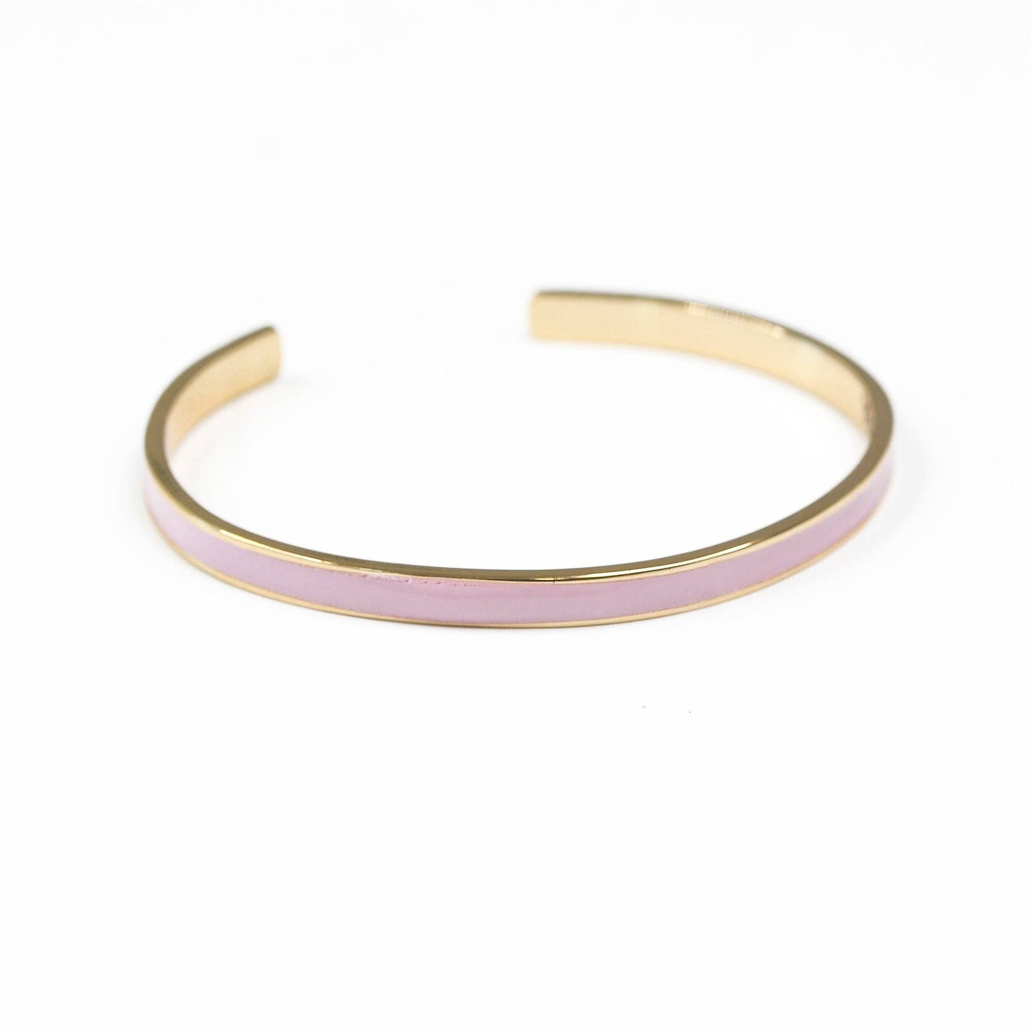 You Didn't Wake Up To be Weak Enamel Bangle Bracelet