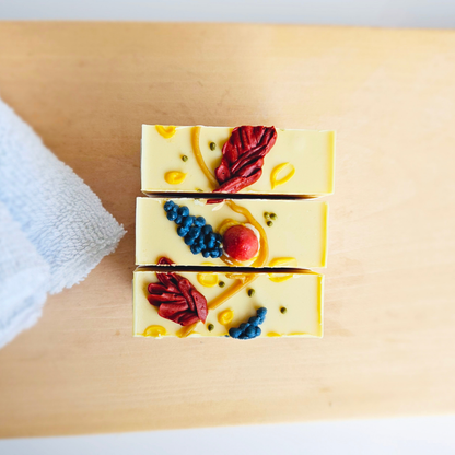 White Citrus + Matcha Goat Milk Soap