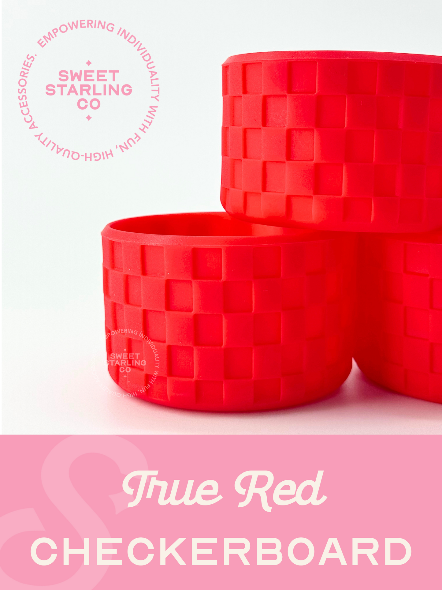 Checkerboard Tumbler Boots- True Red