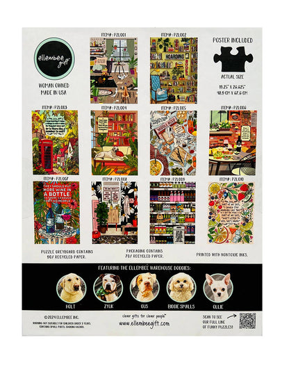 After I'm done snacking | blackjack dealer | jigsaw puzzles