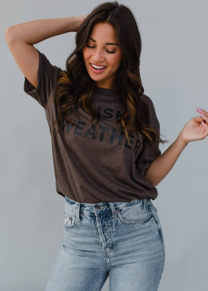 Dk. Brown Whiskey Weather Tee