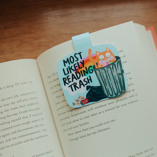 Magnetic Bookmark, Most Likely Reading Trash