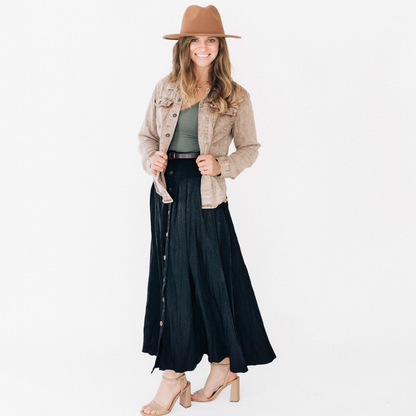 Brown Denim Jacket