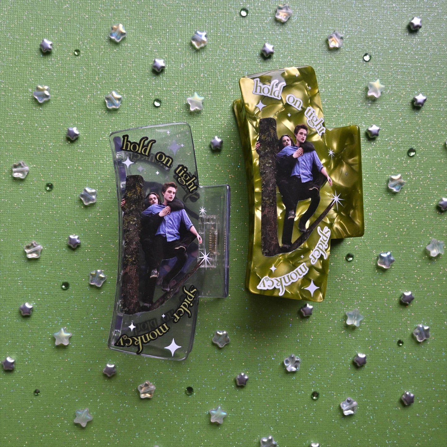 Hold on Tight Clip: Clear / Large