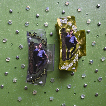 Hold on Tight Clip: Clear / Large