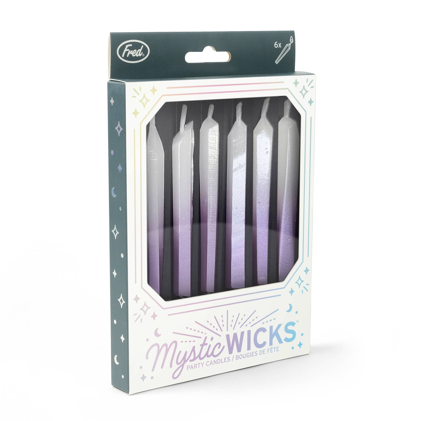 Mystic Wicks - Crystal Birthday Canles - Set of 6