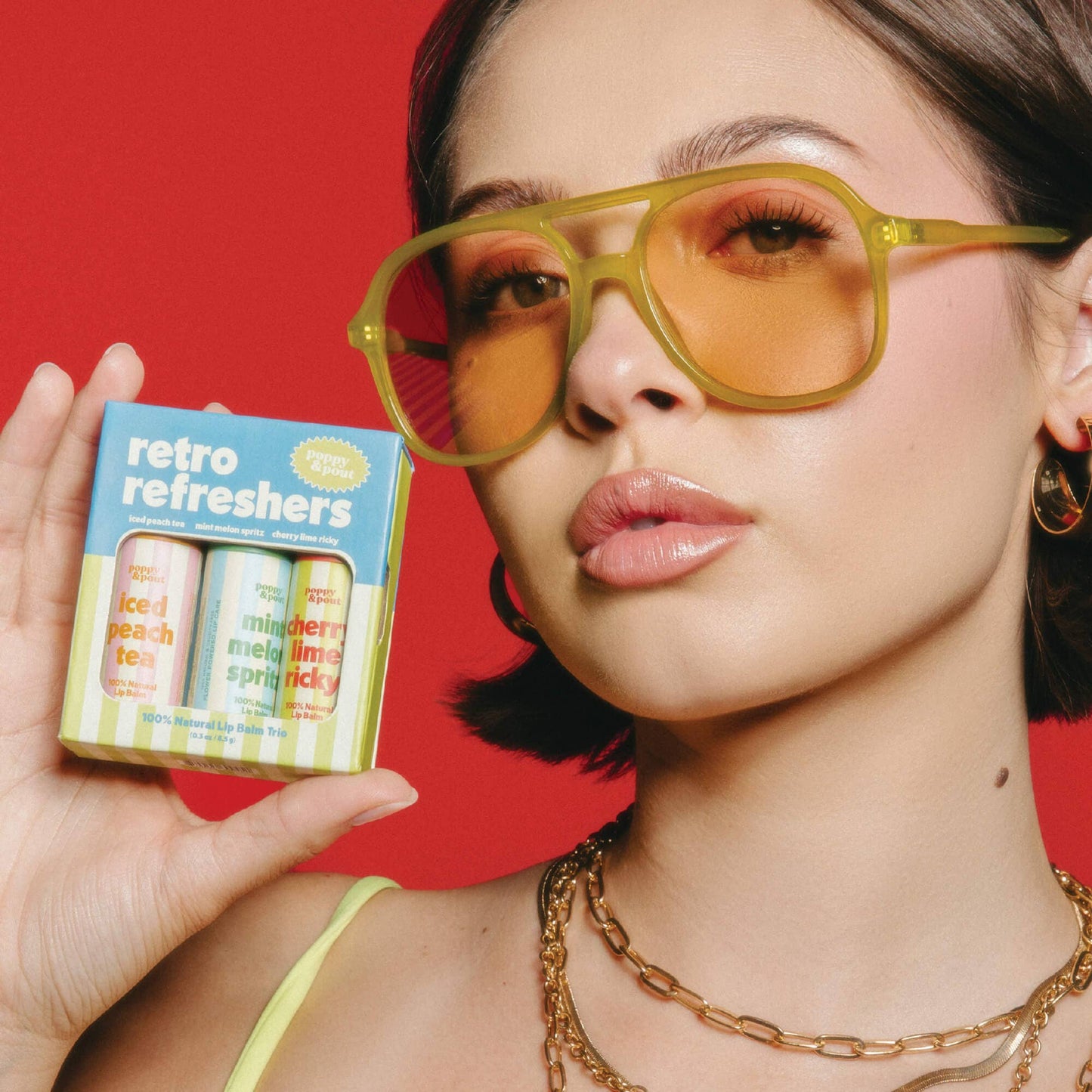 Gift Set, Retro Refreshers, Lip Balm Trio