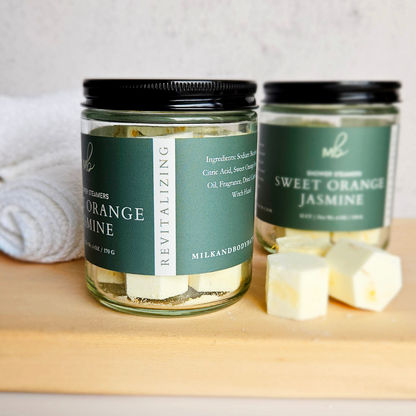 12ct Mini Shower Steamer Jars | Aromatherapy: Rosemary Mint