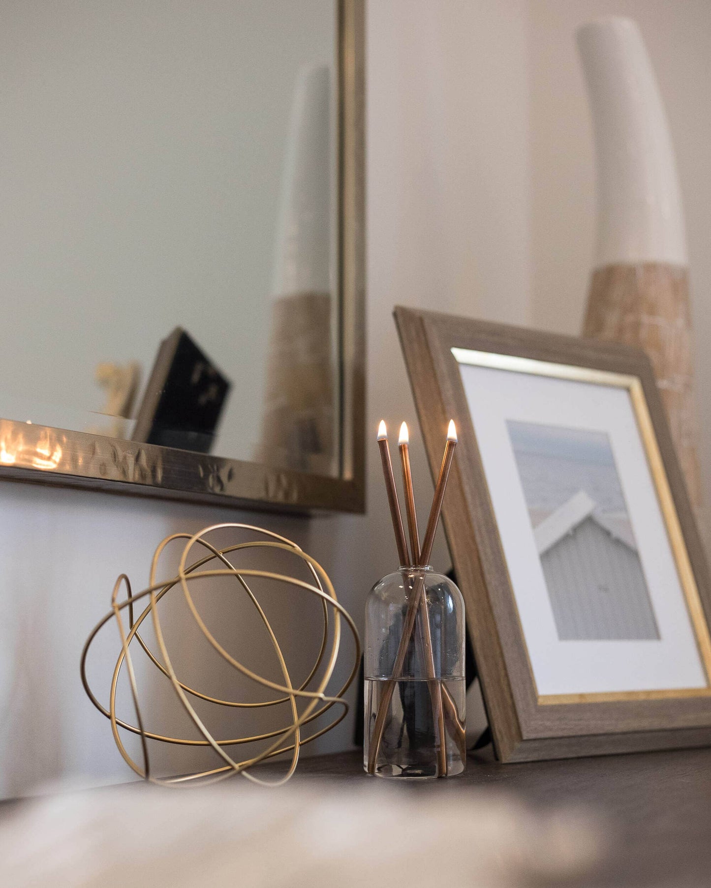 Copper Everlasting Candle - Reusable Steel Candles