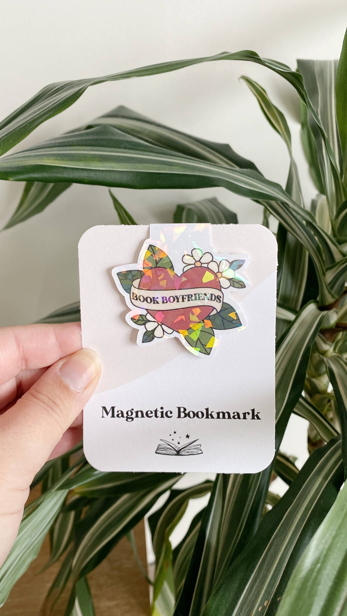 I Heart My Book Boyfriends Magnetic Bookmark