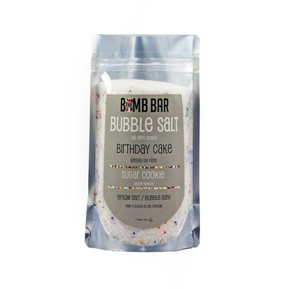 Bath Soak - Bubble Salt: Cotton Candy / 100g