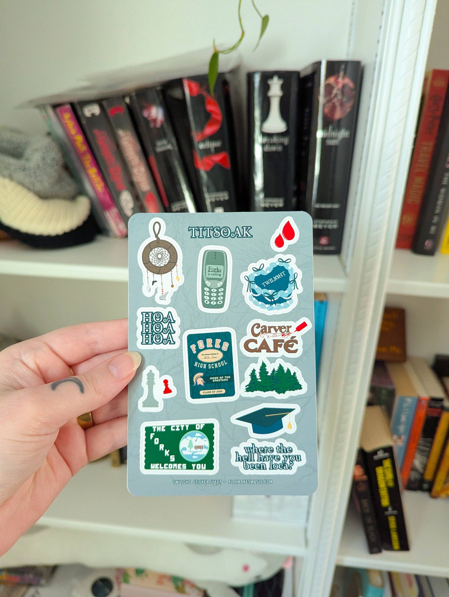 Twilight sticker sheet