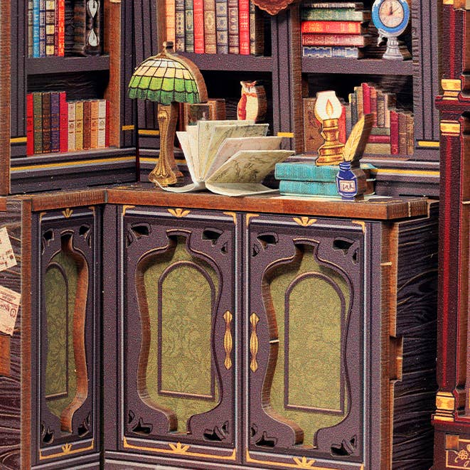 DIY Book Nook Kit: Owl Bookstore