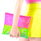 Liquid Glitter Makeup Bag - Star Dazed