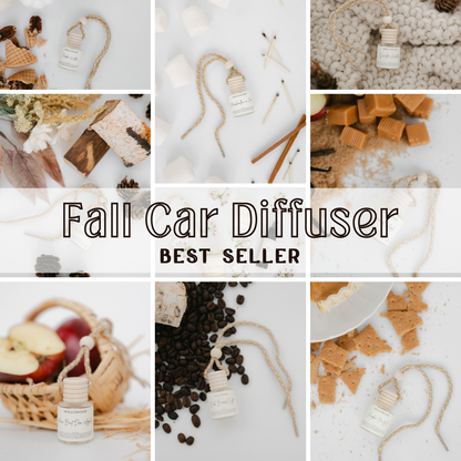 FALL CAR DIFFUSERS: Marshmallow On Fire