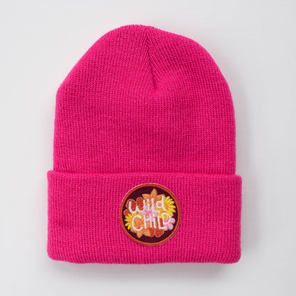 Wild Child Fuchsia Infant/Toddler Beanie